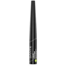 SANTE NATURKOSMETIK Eyeliner Perfilador Ojos Liquido 03 Marine 3,5 Ml Delineador para Párpados de Precisión
