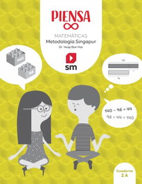 SM, Piensa [infinito]. Metodología Singapur. 2 Primaria. Cuaderno - SM