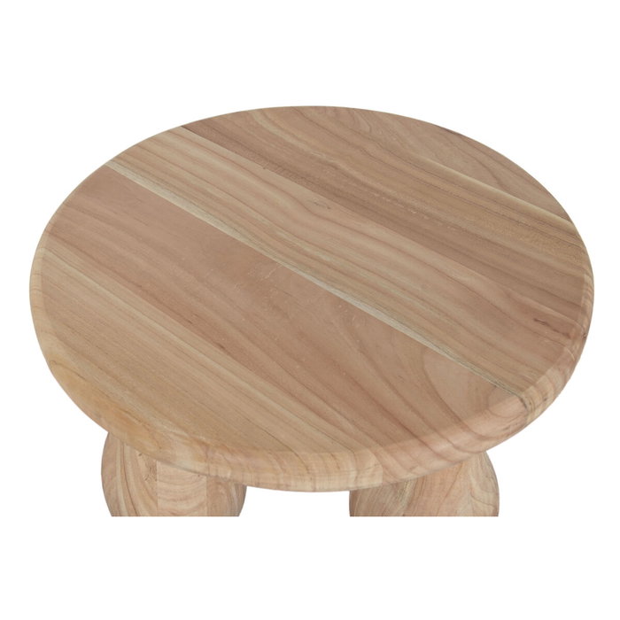 DKD Home Decor Mesita Auxiliar Mindi 60x60x40 Natural