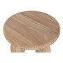 DKD Home Decor Mesita Auxiliar Mindi 60x60x40 Natural