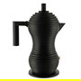 Alessi MDL02/6 BB Pulcina Cafetera Negra 6 Tazas 100 Values Collection