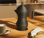 Alessi MDL02/6 BB Pulcina Cafetera Negra 6 Tazas 100 Values Collection