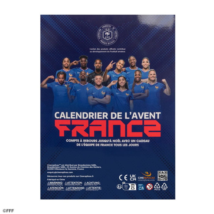 Federación Francesa de Fútbol föderation Calendario de adviento 2025