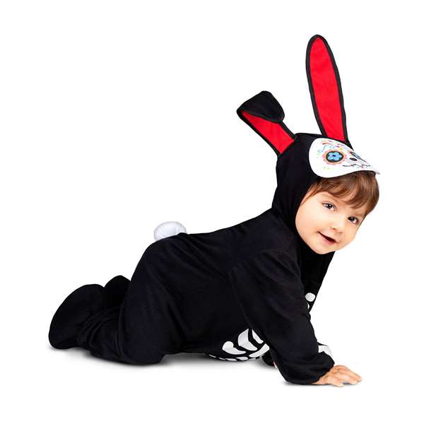 My Other Me Disfraz Conejito Día de los Muertos Talla 7-12 Meses