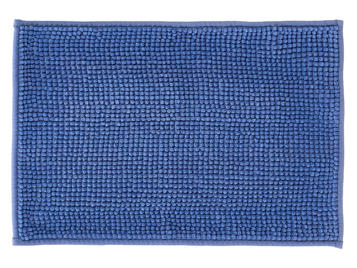 Berilo Alfombra de Baño 40x60 cm Azul Marino - Poliéster Reciclado 800 g/m² (Set de 12)