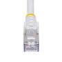 Startech Cable Ethernet Cat8 White - Cable de Red LAN de Alta Velocidad