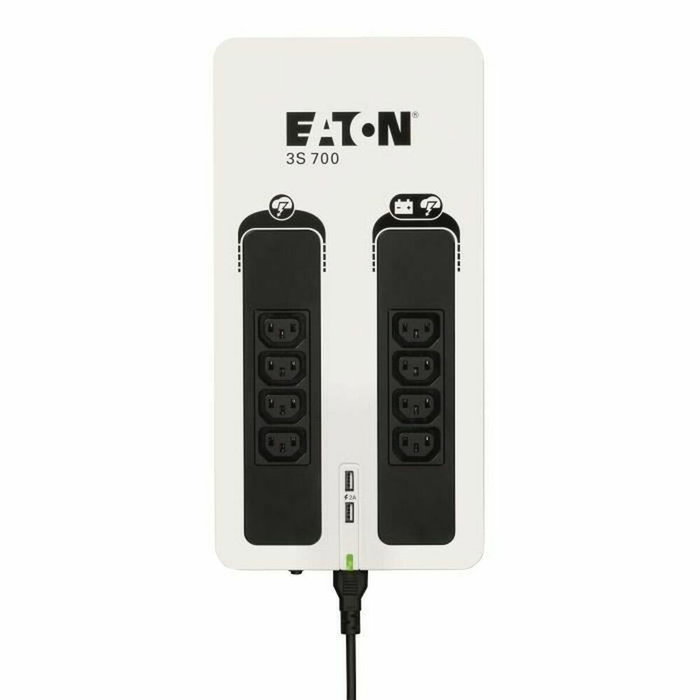 Eaton 3S700I Sistema de Alimentación Ininterrumpida 700 VA 420 W 8 Salidas AC