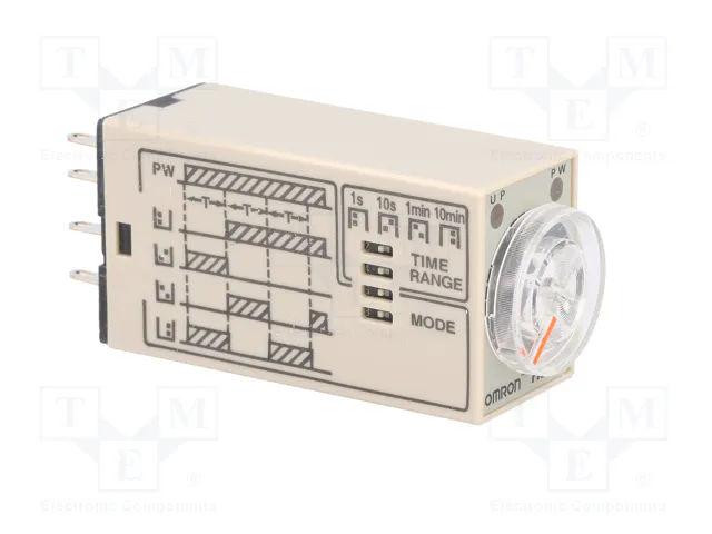OMRON H3YN Relé de tiempo 12VDC DPDT OMRON H3YN Relé de tiempo 12VDC DPDT