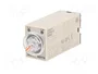 OMRON H3YN Relé de tiempo 12VDC DPDT