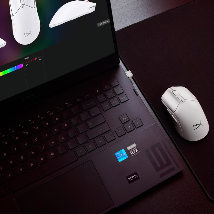 HyperX Pulsefire Haste 2 Mini Inalámbrico Blanco