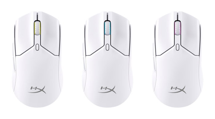 HyperX Pulsefire Haste 2 Mini Inalámbrico Blanco