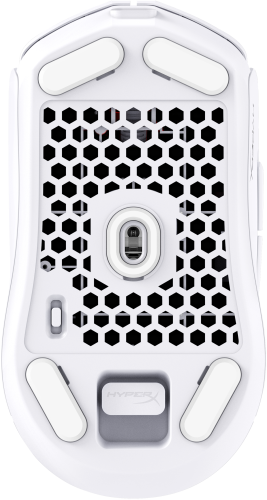 HyperX 7D389AA Ratón Gaming Inalámbrico Pulsefire Haste 2 Mini Blanco Ultraligero 60g Conexión Dual 2.4GHz/Bluetooth Sensor 26K PPP hasta 26000