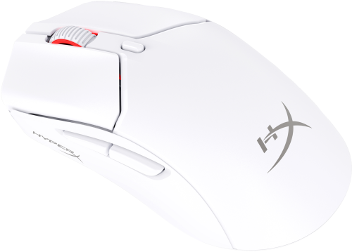 HyperX 7D389AA Ratón Gaming Inalámbrico Pulsefire Haste 2 Mini Blanco Ultraligero 60g Conexión Dual 2.4GHz/Bluetooth Sensor 26K PPP hasta 26000