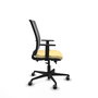 PIQUERAS Y CRESPO Silla de oficina Haches Sincro/Traslack Crema y Gris