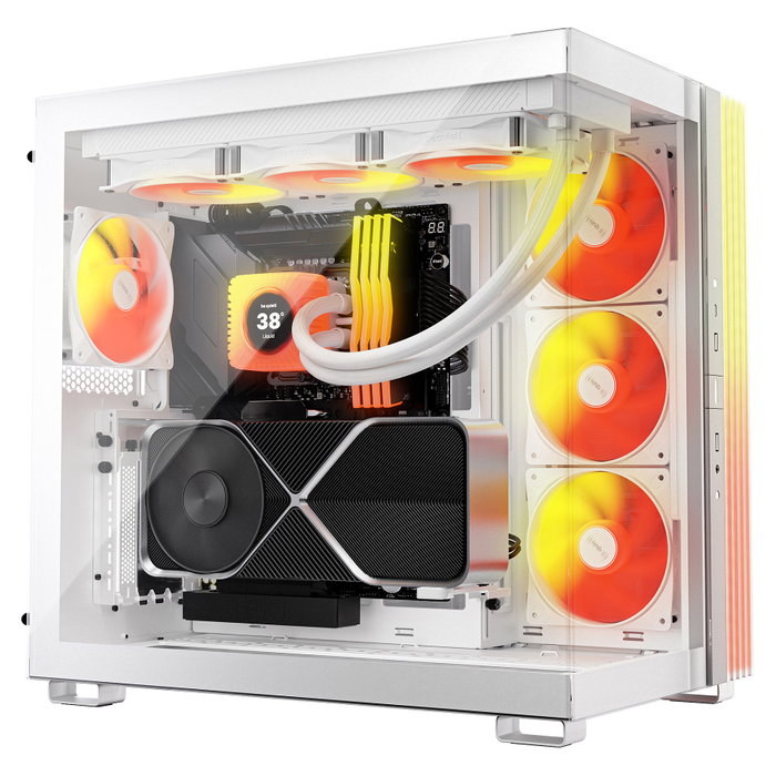 be quiet! Light Loop IO LCD 360 mm White