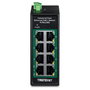 Trendnet TI-PELC80 Switch no administrado Fast Ethernet 10/100 con PoE negro