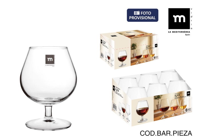 La Mediterranea Copa de Coñac Alier 250ml La Mediterranea Copa de Coñac Alier 250ml