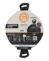 MasterChef Juego 3 Cacerolas con Tapa de Vidrio 28 cm Aluminio Forjado 2.8 mm (4 Unidades)