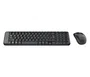 Logitech MK220 Combo de teclado y ratón inalámbricos Negro