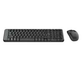 Logitech Conjunto Teclado y Ratón Inalámbrico MK220 Negro Compacto 2. 2.4GHz USB 920-003168