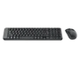 Logitech MK220 Combo de teclado y ratón inalámbricos Negro