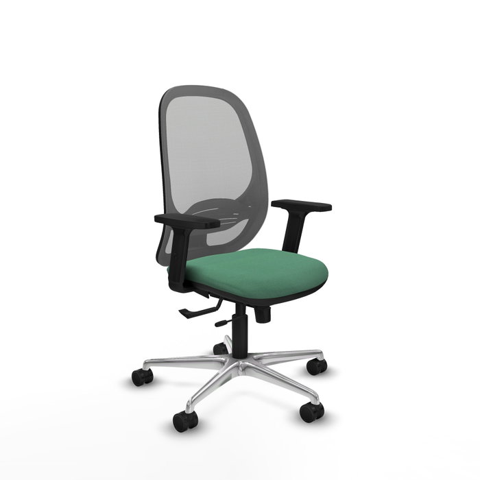 PIQUERAS Y CRESPO Silla de oficina Cilanco Verde esmeralda y Gris PIQUERAS Y CRESPO Silla de oficina Cilanco Verde esmeralda y Gris