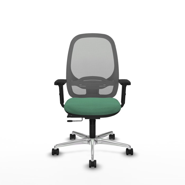 PIQUERAS Y CRESPO Silla de oficina Cilanco Verde esmeralda y Gris PIQUERAS Y CRESPO Silla de oficina Cilanco Verde esmeralda y Gris