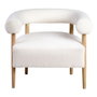 Ixia Sillón Beige Tejido-Madera