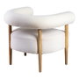 Ixia Sillón Beige Tejido-Madera