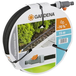 Gardena Manguera microporosa 15m Negro