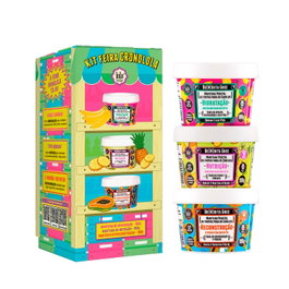 Lola Cosmetics Kit Be(M)Dita Ghee - Set de 3 Mascarillas (Banana, Abacaxi y Papaya) de 100g cada una