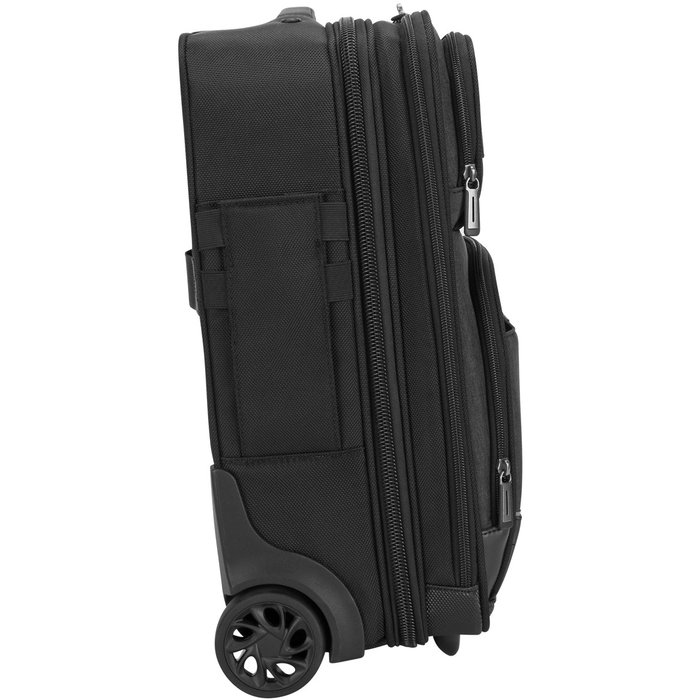 Targus CitySmart Maleta de Cabina Compacta con Ruedas 12-15.6" para Portátil, Protección Anticaídas SafePort y Compartimento Ropa