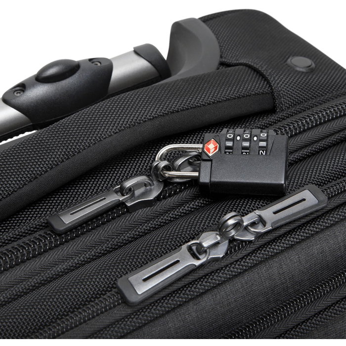 Targus CitySmart Maleta de Cabina Compacta con Ruedas 12-15.6" para Portátil, Protección Anticaídas SafePort y Compartimento Ropa