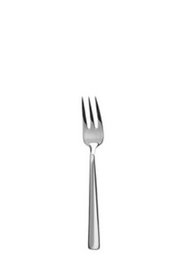 Summa Tenedor Pastel para Postres, Acero Inoxidable 18/10 Pulido Espejo, Cubertería, 155 mm, Plata (Set de 12)
