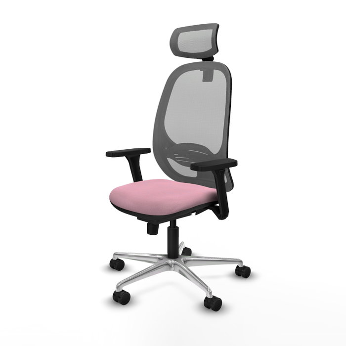 PIQUERAS Y CRESPO Silla de oficina Cilanco Rosa con mecanismo Sincro PIQUERAS Y CRESPO Silla de oficina Cilanco Rosa con mecanismo Sincro