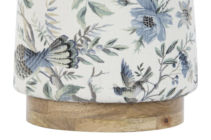 DKD Home Decor Reposapiés Shabby Multicolor 40 x 48 x 40 cm