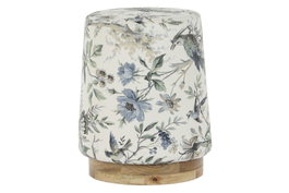 DKD Home Decor Reposapiés Shabby Multicolor 40 x 48 x 40 cm