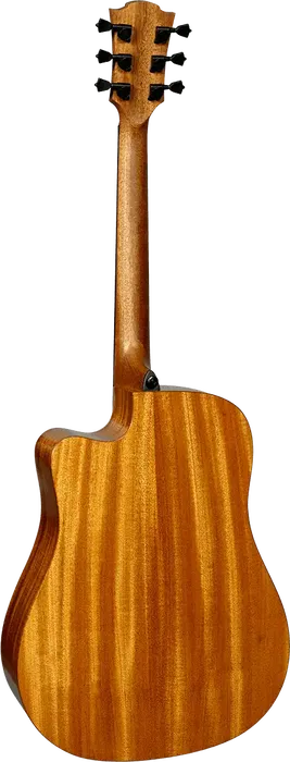 LAG Guitarra Acústica Dreadnought Cutaway A/E Tramontane 88 - Natural Abeto Engelmann Macizo Khaya Bronce Stage LAG LAG Guitarra Acústica Dreadnought Cutaway A/E Tramontane 88 - Natural Abeto Engelmann Macizo Khaya Bronce Stage LAG