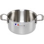 De Buyer Affinity Olla para salsas de acero inoxidable con tapa, 20 cm