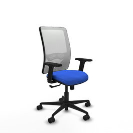PIQUERAS Y CRESPO Silla de oficina Zulema Azul y Blanco