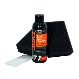 Quixx QQ10192 Restaurador de Color Negro para Neumáticos - Acabado Duradero y Sedoso