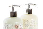 DKD Home Decor Dosificador de Cristal y ABS 350ml (Set de 2, Colores Surtidos)