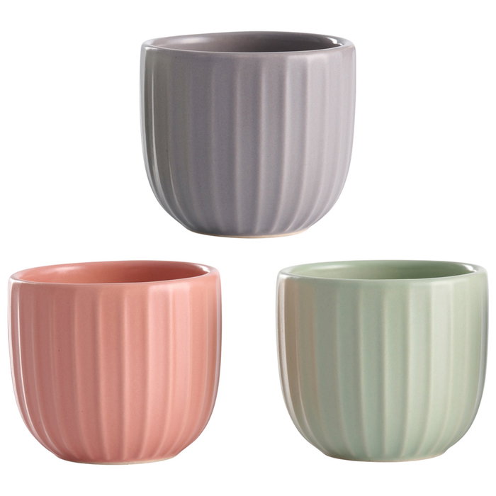 Day Huevera Diámetro 5 cm Altura 4,5 cm Colores Surtidos Coral Bruma Verde Menta Gris Sílex