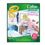 Crayola 04-0202 Libro de colorear y stickers Princesas Disney en español, 32 páginas + 4 hojas de adhesivos, recomendado para +3 años