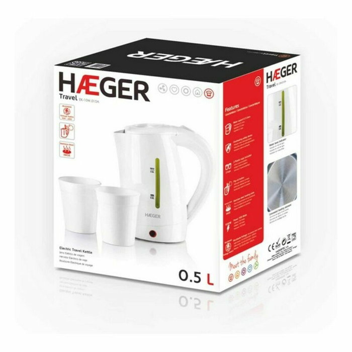 Haeger Hervidora Eléctrica de Viaje 500 ml