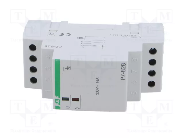 F&F Relé de monitorización de nivel para líquido conductivo PZ-828B