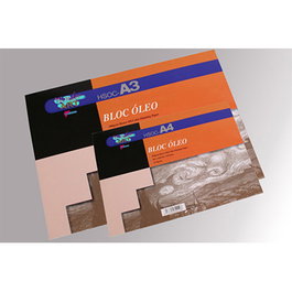 Pryse 6230061 Bloc de Hojas de Papel para Bellas Artes A4, 12 Hojas, 200 g/m², Multicolor