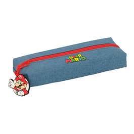 Safta Portatodo Super Mario con Goma Elástica 22cm