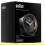Braun BC 07 B-DCF Funkwecker Reloj Despertador Analógico de Radio, Ø 8 cm, Negro