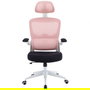 Woxter GM26-109 Silla Gaming Ergonómica Rosa con Soporte Lumbar y Reposabrazos Abatibles